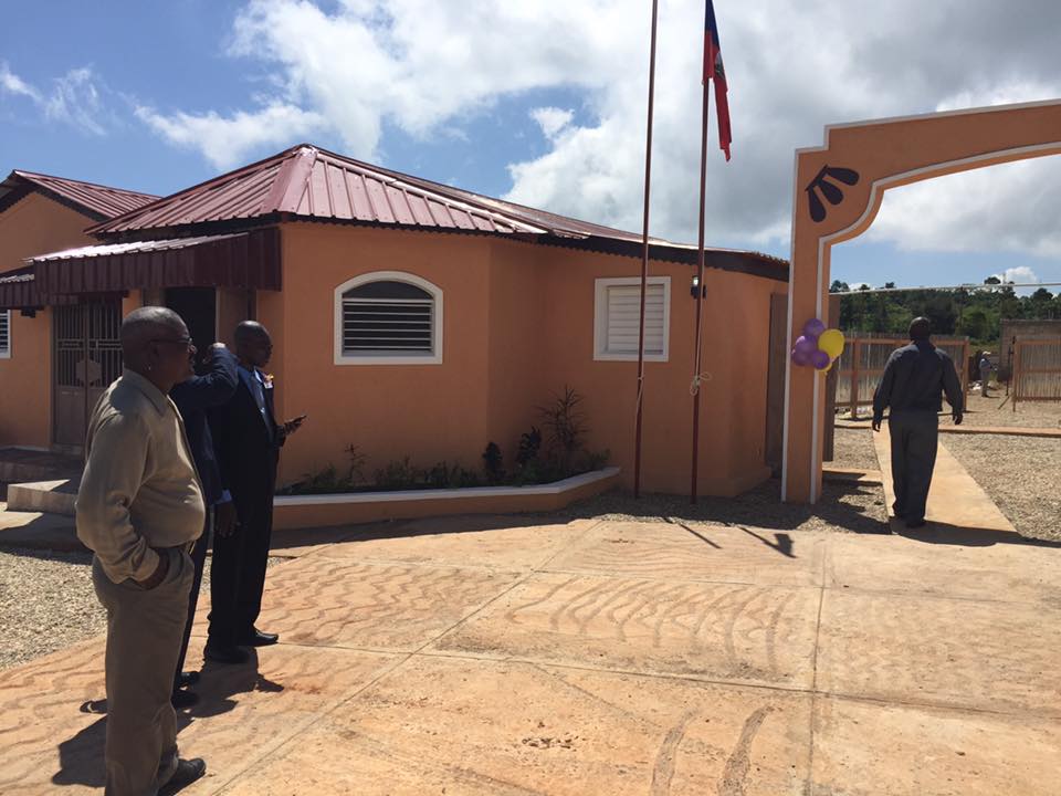 2016, inauguration de la nouvelle école en Haïti