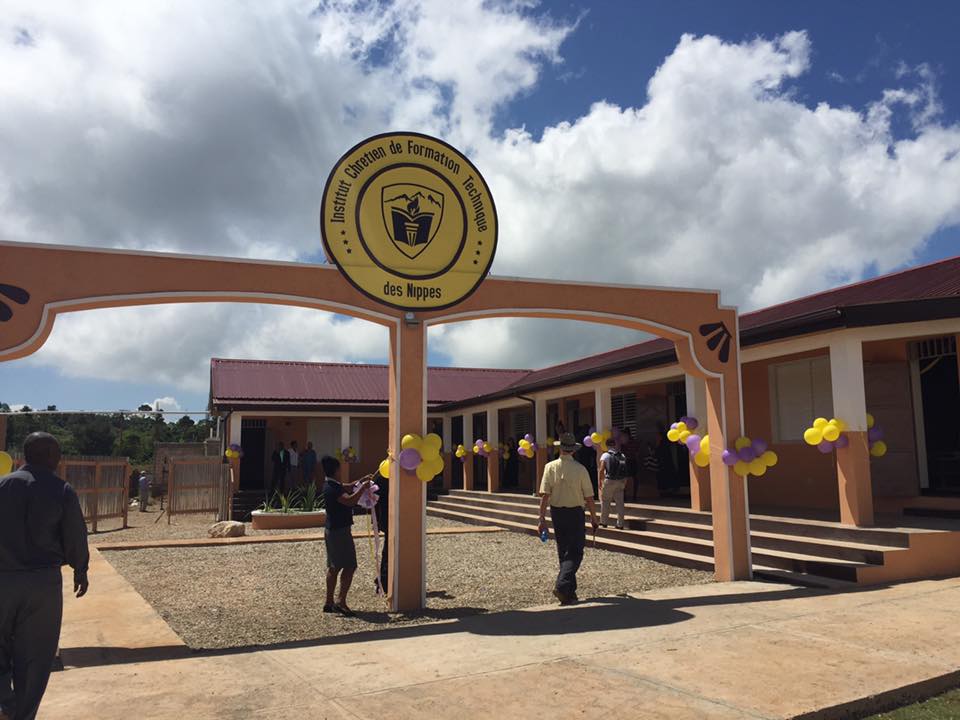Inauguration de la nouvelle école en Haïti