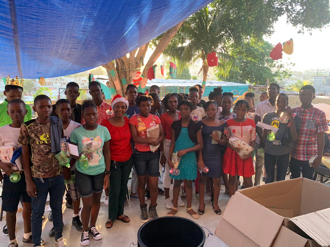 Enfants de la Fondation des Enfants en Haïti